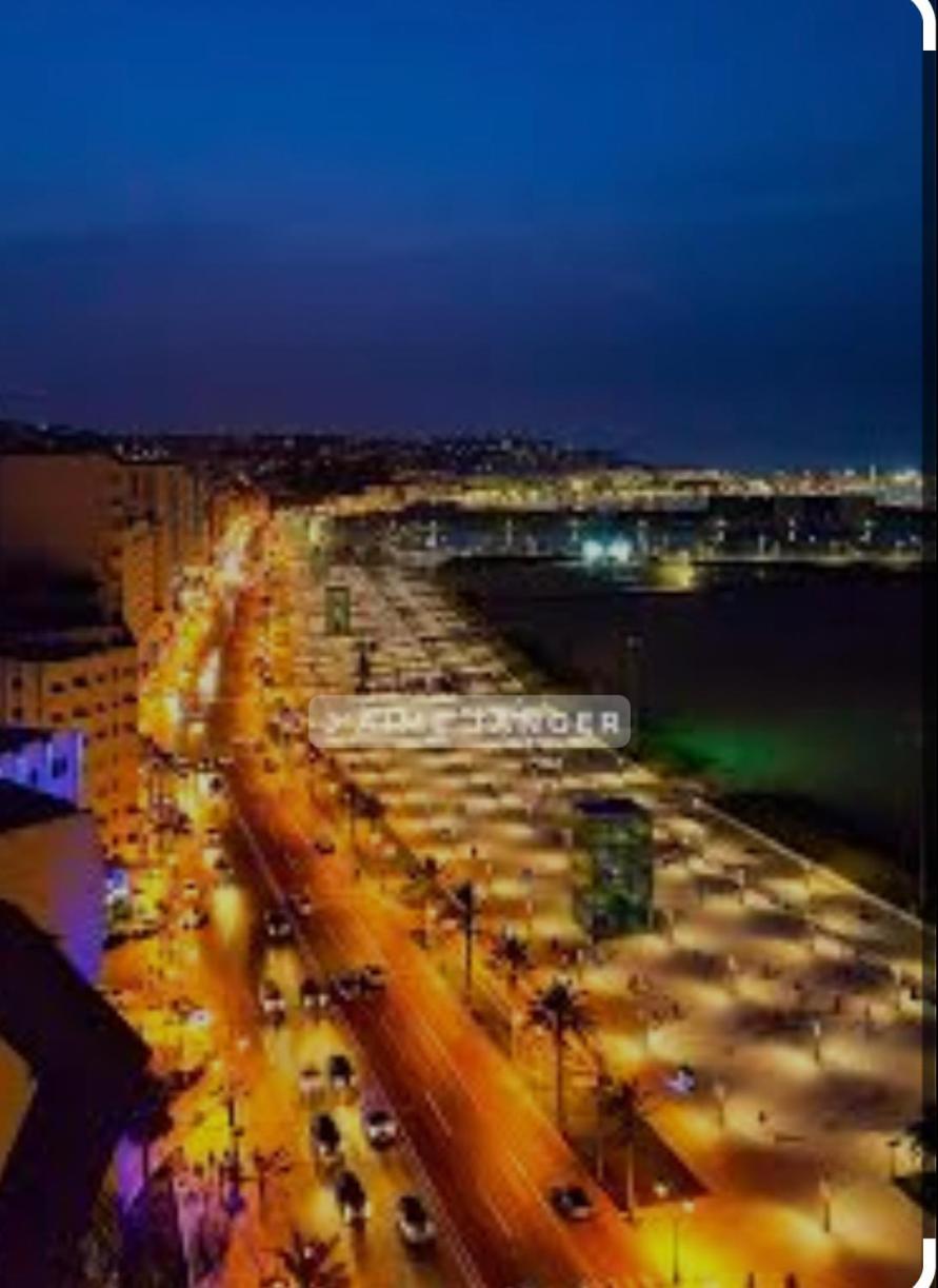 Appartement Centre 600M Plage Tánger Exterior foto